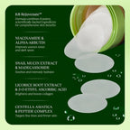 JiYu Toning Polish Pads - Korean Skincare for Dark Spots, Wrinkles & Dull Skin - Hydrating Facial Treatment with Snail Mucin, Niacinamide, Peptides & Centella - 100 Count